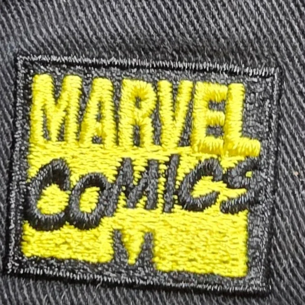 Marvel Comic Wolverine Snapback Hat Black Yellow Comic Panel Patch 2012 Cap OSFM